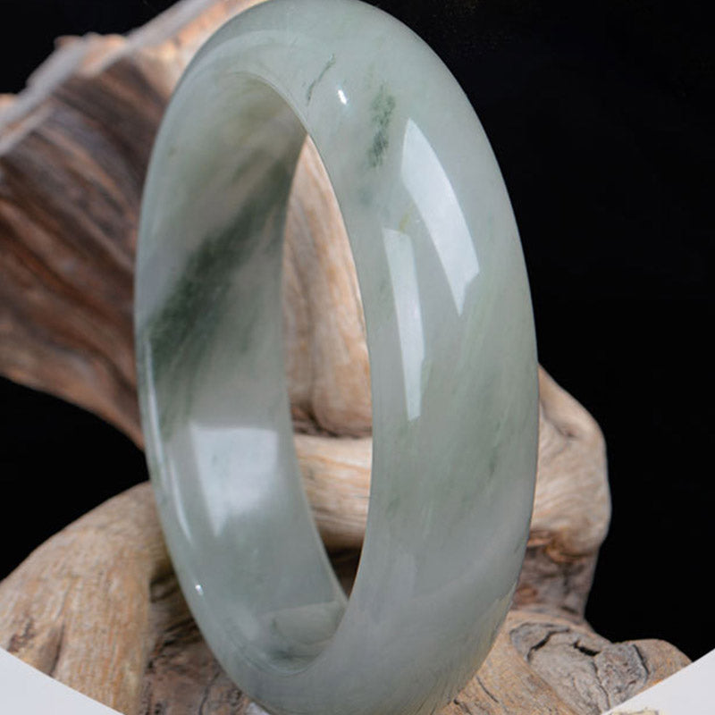 Natural Jade Luck Healing Bangle Bracelet - image 7