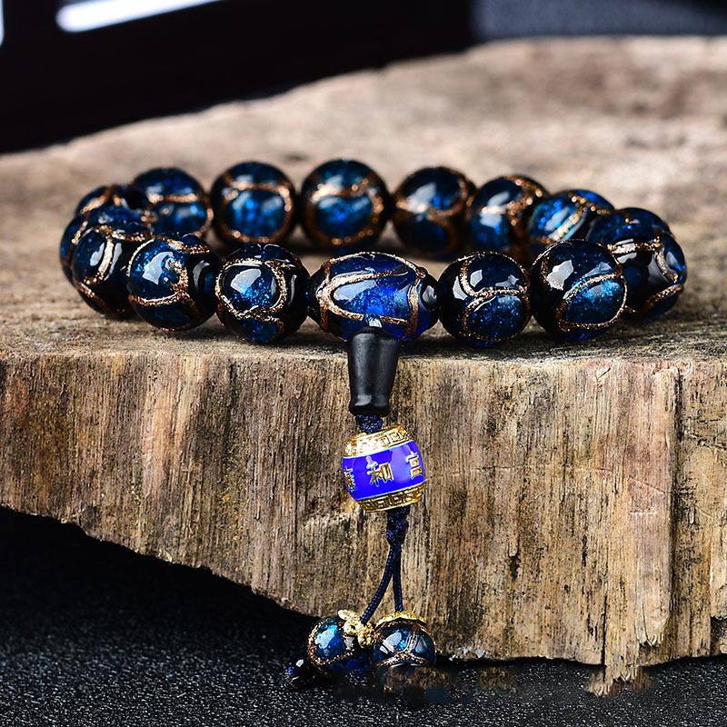 Tibetan Dragon Vein Agate Healing Bracelet - image 13