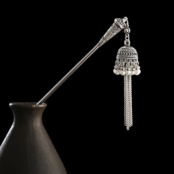 Water Drop Lily of the Valley Flowers Tassels Confidence Hairpin - Lily of the Valley - image 41