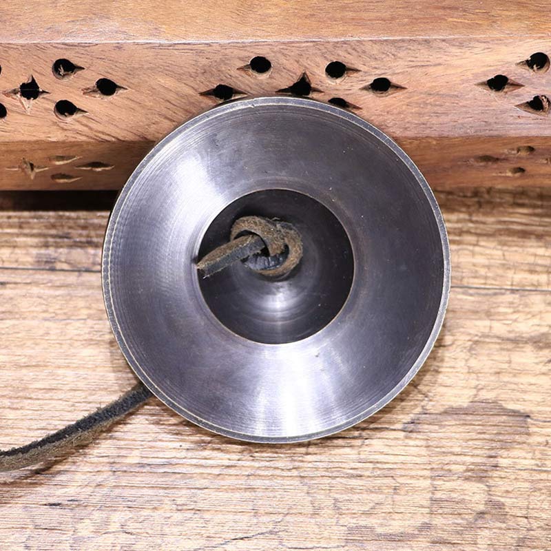 Buddha Stones Tibetan Tingsha Bell Copper Luck Decoration With Bag - image 1