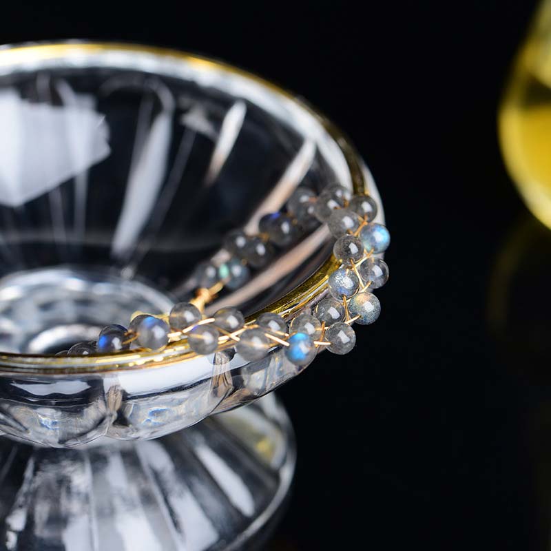 Buddha Stones Natural Moonstone Love Blessing Bracelet - image 7