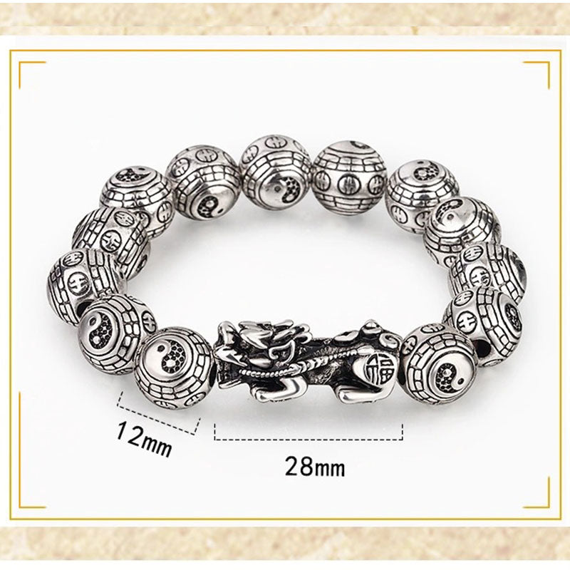 Buddha Stones Tibetan FengShui PiXiu Wealth Bracelet - 12mm - image 2