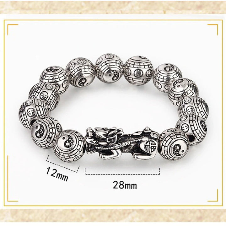 Buddha Stones Tibetan FengShui PiXiu Wealth Bracelet - 12mm - image 2