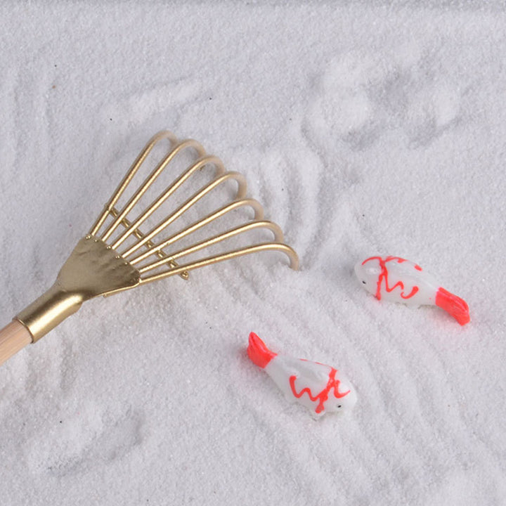 Buddha Stones Koi Fish Small Bridge Calm Peace Meditation Zen Garden Decoration - image 3