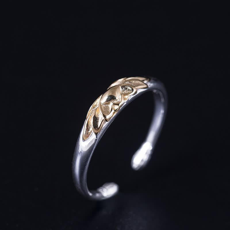 Buddha Stones 925 Sterling Silver Lotus Flower New Beginning Ring - image 1