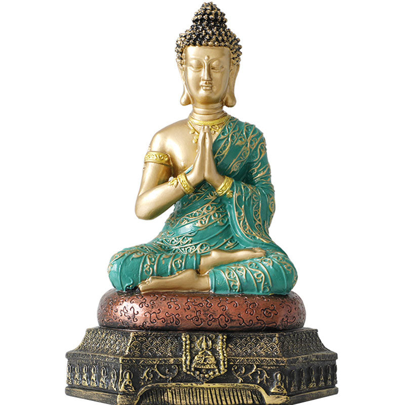 Buddha Stones Buddha Compassion Resin Statue Decoration - image 10
