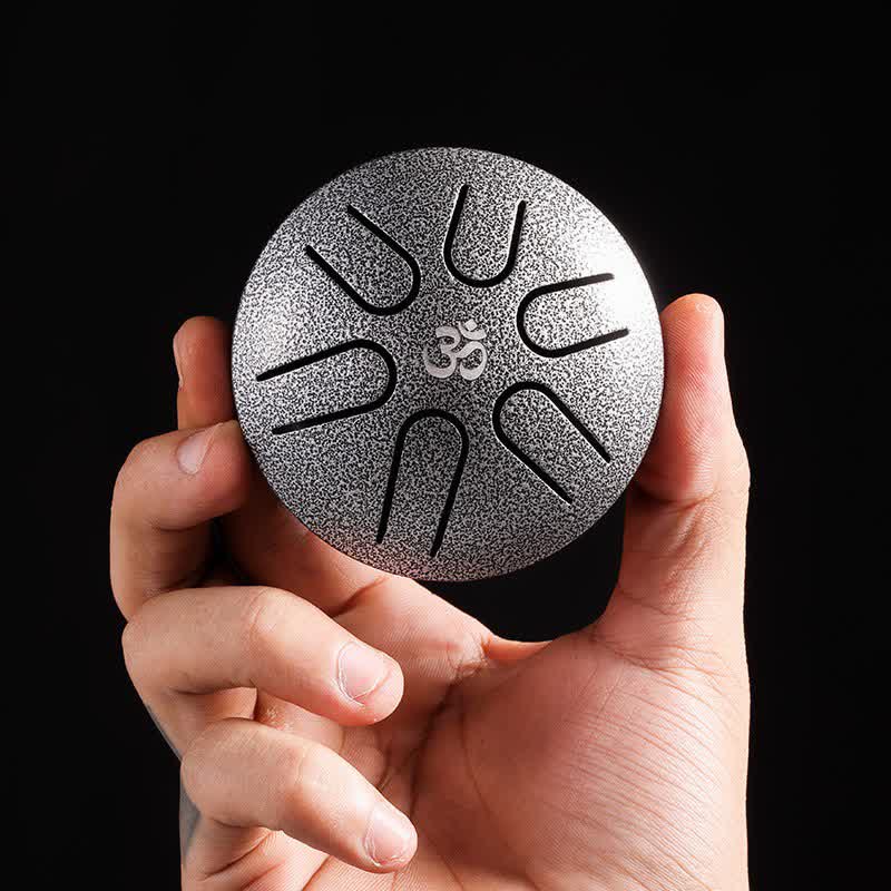 Mini Steel Tongue Drum 3 Inch Sound Healing Drum Kit - image 1