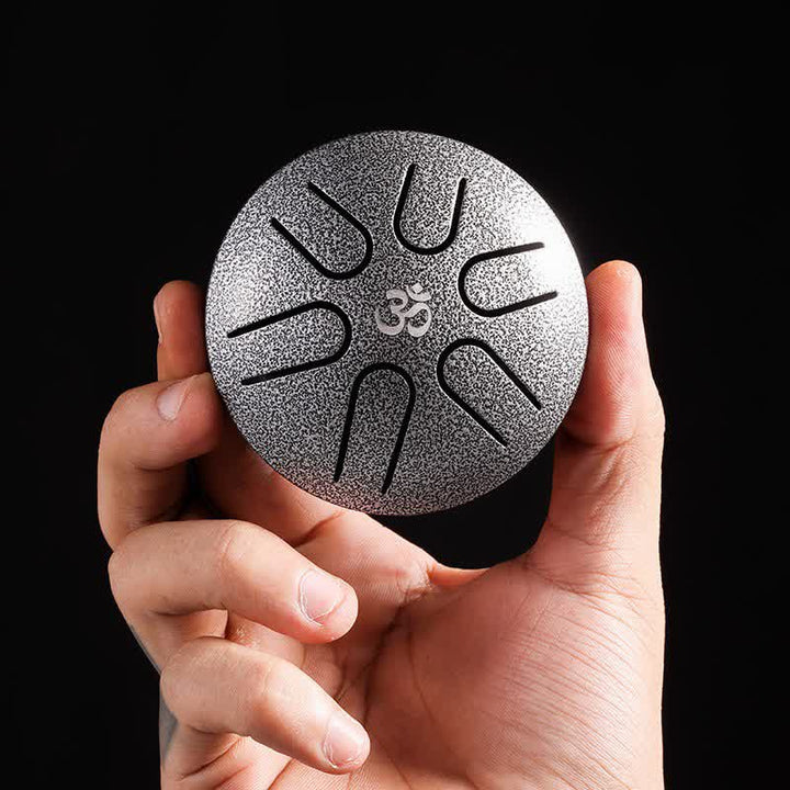 Mini Steel Tongue Drum 3 Inch Sound Healing Drum Kit - image 1