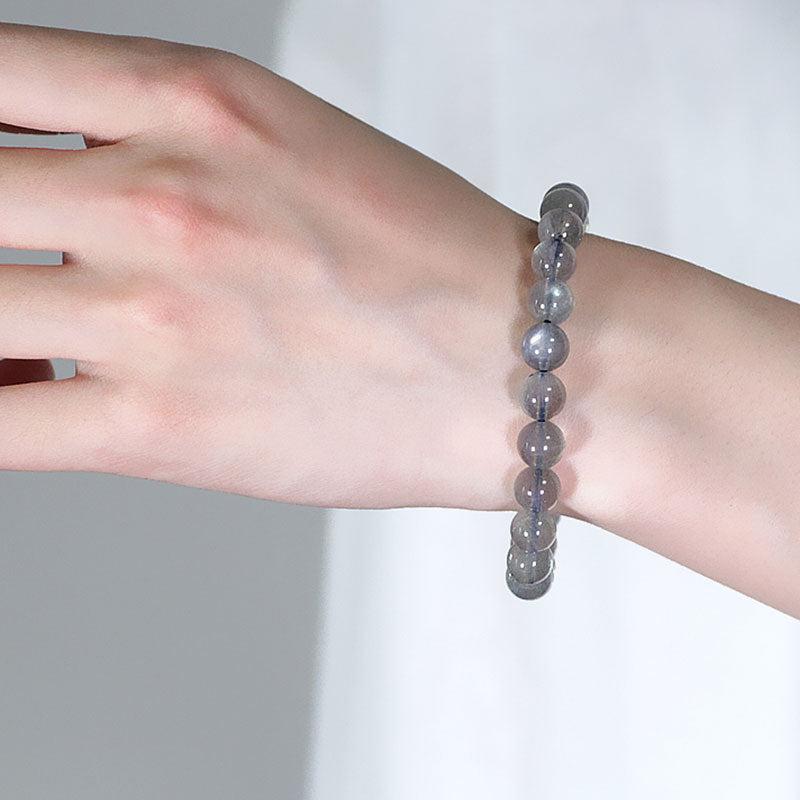 Buddha Stones Natural Moonstone Calm Positive Bracelet - image 7