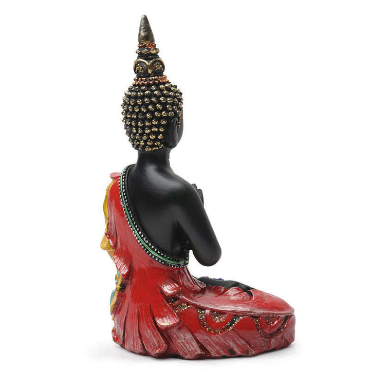 Buddha Stones Thai Buddha Serenity Resin Statue Decoration - image 9