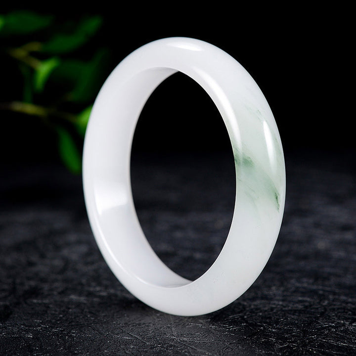 Natural Jade Luck Healing Bangle Bracelet - image 1