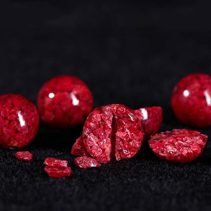 Buddha Stones Cinnabar Blessing Red String Bracelet For Kids - image 11