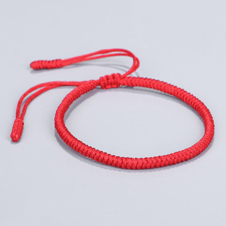 Buddha Stones Tibetan 3Pcs King Kong Knot Protection Braided Bracelet - image 8