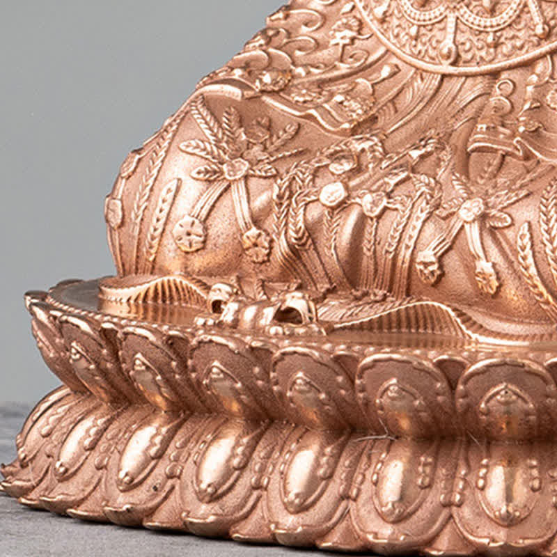 Buddha Stones Shakyamuni Figurine Compassion Handmade Copper Statue Decoration - image 10