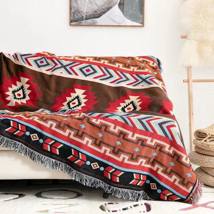 Geometric Warm Comfortable Camping Home Office Bed Blanket - image 7