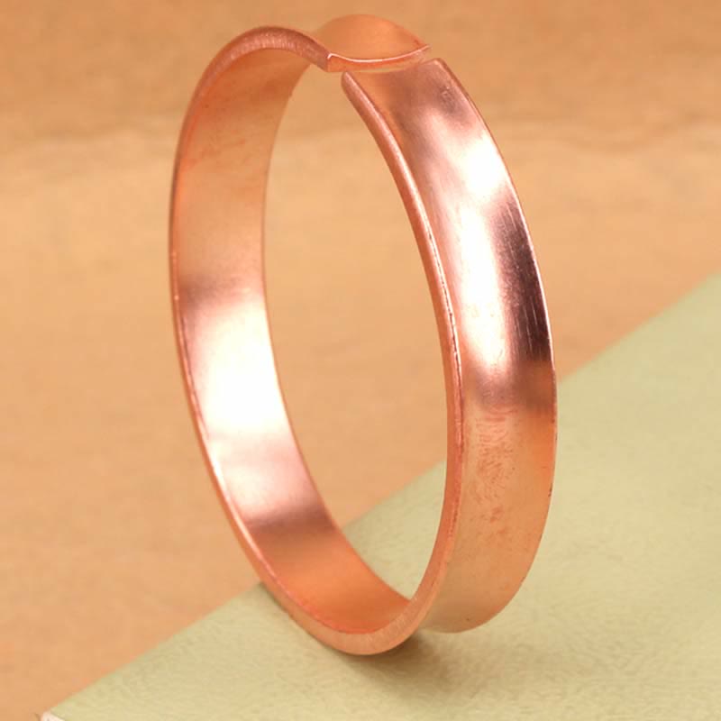 Buddha Stones Copper Wealth Luck Cuff Bracelet Bangle - image 1