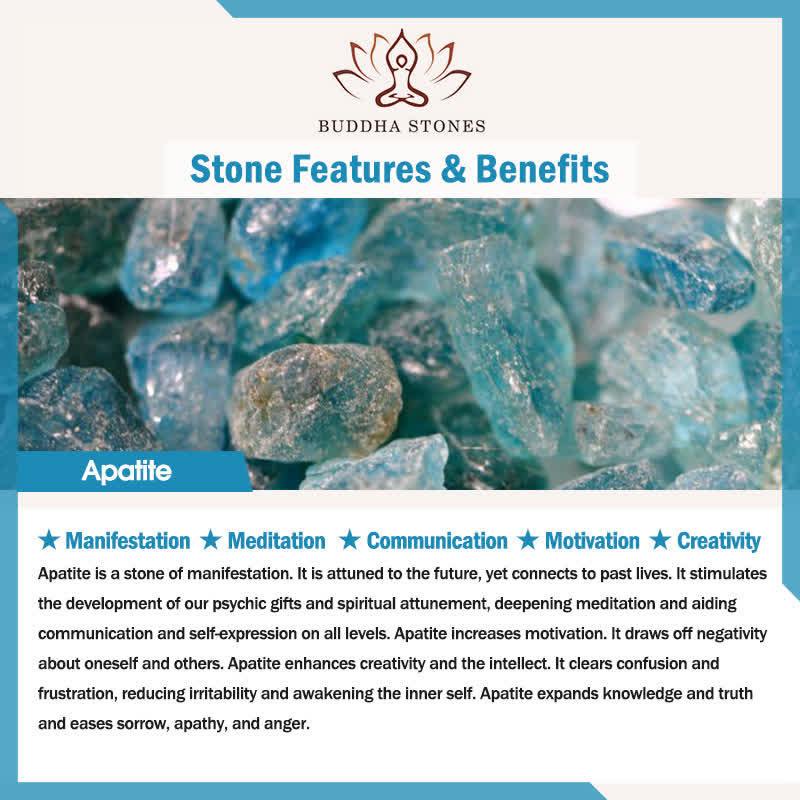 Buddha Stones Lazurite Lapis Lazuli Picasso Jasper Amazonite Rhodonite Apatite Positive Lotus Prayer Bead Bracelet - image 19