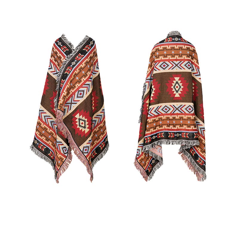 Geometric Warm Comfortable Camping Home Office Bed Blanket - image 16