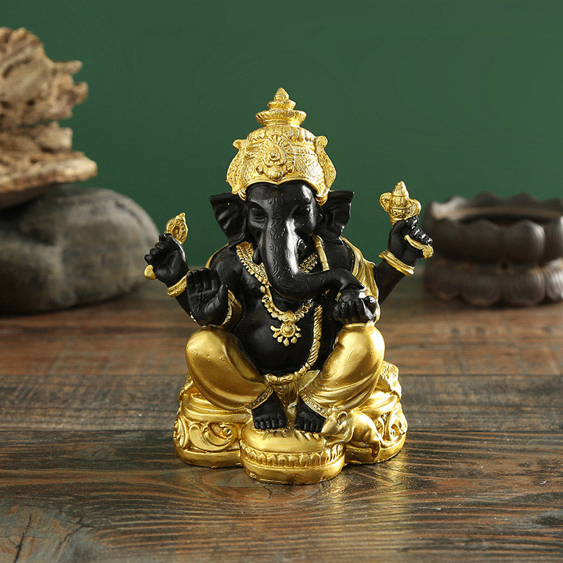 Buddha Stones Tibetan Ganpati FengShui Decoration - Ganpati  - image 0