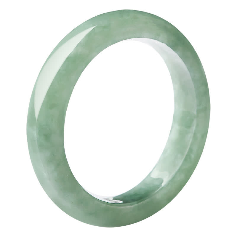 Buddha Stones Natural Jade Prosperity Abundance Ring - image 9