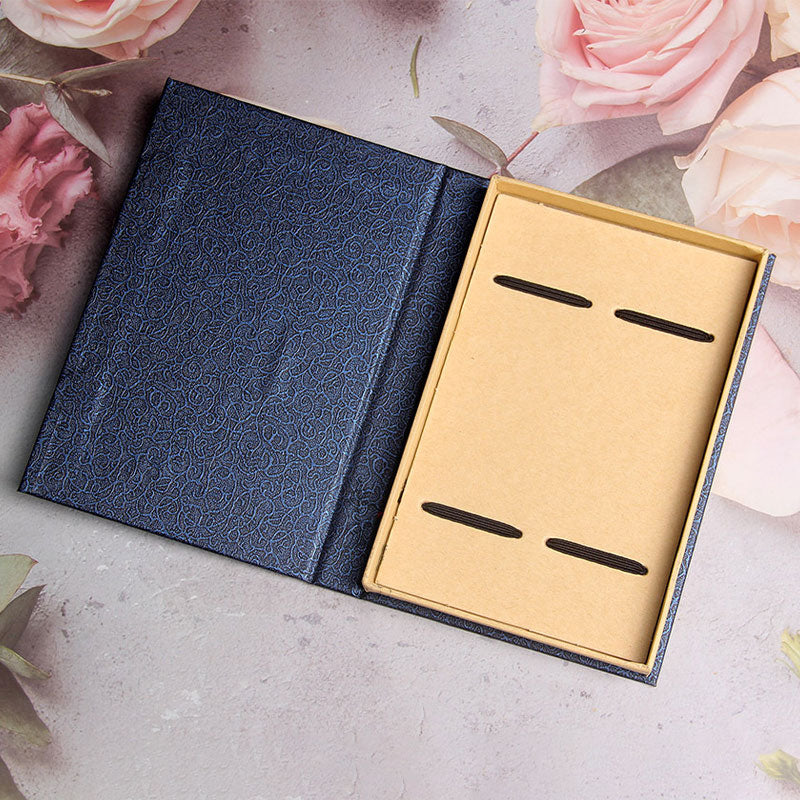 Buddha Stones Butterfly Flower Ebony Wood Bookmarks With Gift Box - image 14