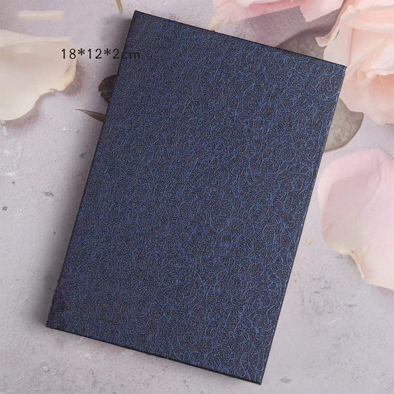 Buddha Stones Oriole Bird Flower Ebony Wood Bookmarks With Gift Box - image 11