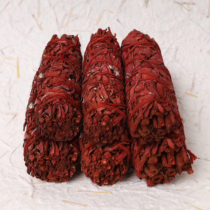 Buddha Stones Dragon's Blood Sage Smudge Stick for Home Negative Energy Cleansing Incense Healing Meditation Rituals - image 9