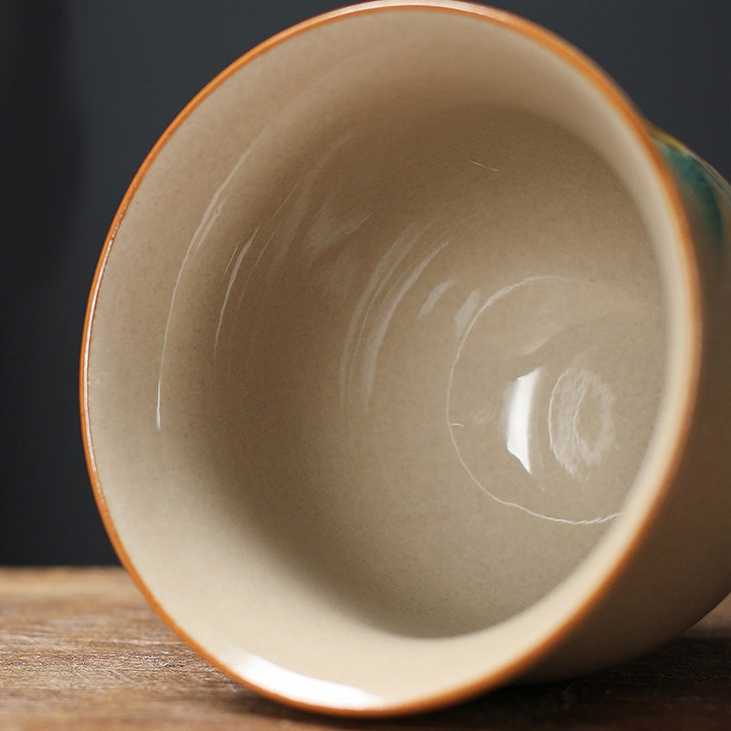 Buddha Stones 12 Chinese Zodiac Ceramic Teacup Kung Fu Tea Cup 130ml - image 10