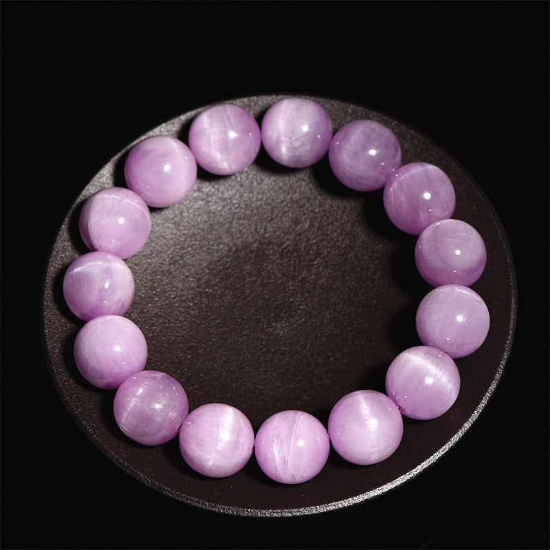 Buddha Stones Natural Kunzite Love Spiritual Growth Bracelet - 15-15.8mm(Wrist Circumference 14-16cm) - image 0