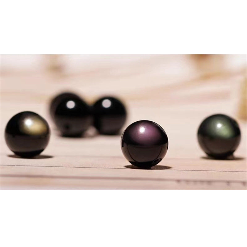 Buddha Stones Natural Gold Sheen Obsidian Rainbow Obsidian Om Mani Padme Hum Fu Character Healing Bracelet - image 37