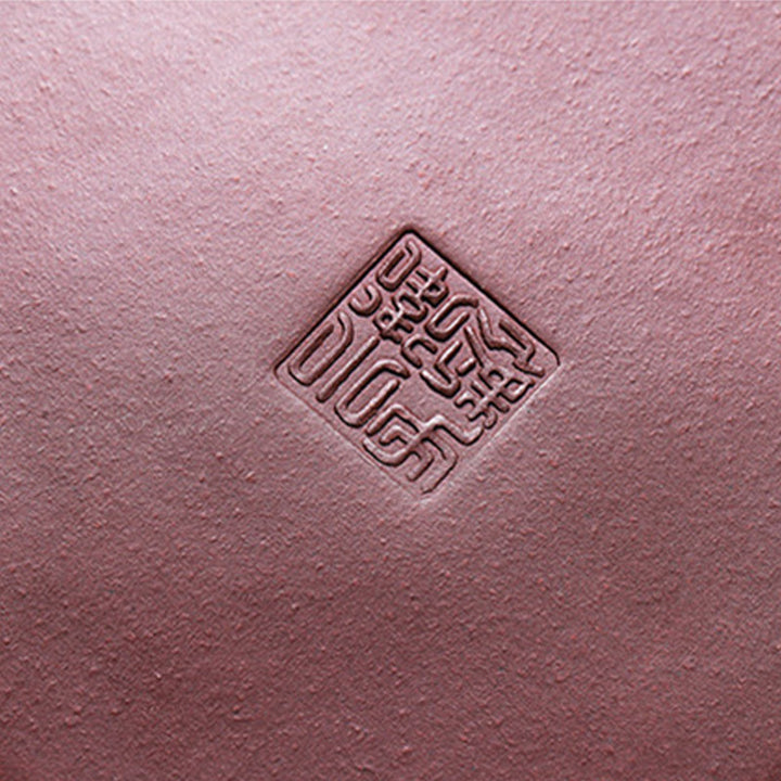 Buddha Stones Yixing All Handmade Gomoku Playing Chess Purple Clay Kung Fu Square Teapot 280ml - image 19