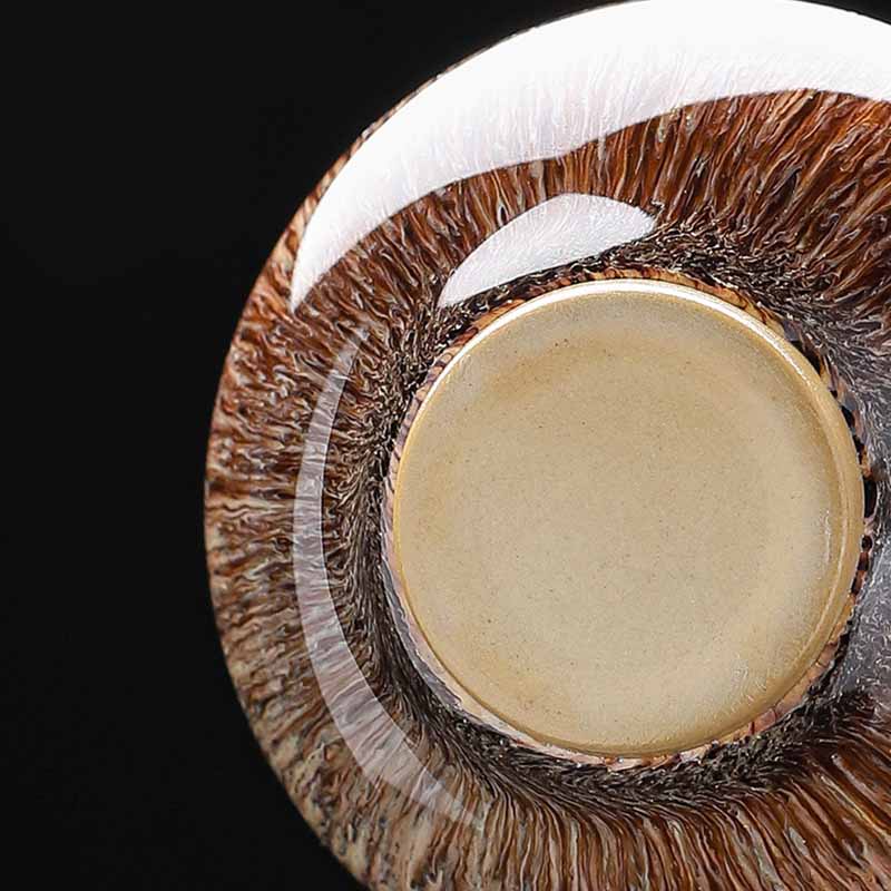 Buddha Stones Small Koi Fish Kiln Change Chinese Jianzhan Ceramic Teacup Kung Fu Tea Cup 60ml - image 16