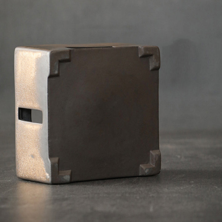 Buddha Stones Retro Brown Chinese Gongfu Tea Ceramic Kung Fu Teapot 700ml With Base - image 11