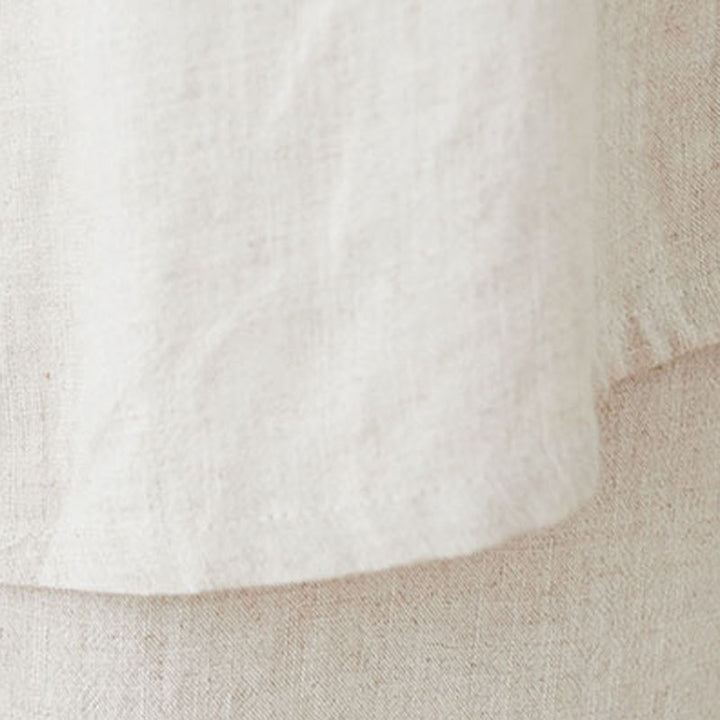 Buddha Stones 2Pcs Chinese Frog Button Design Zen Tai Chi Meditation Clothing Cotton Linen Top Pants Women's Set - image 14