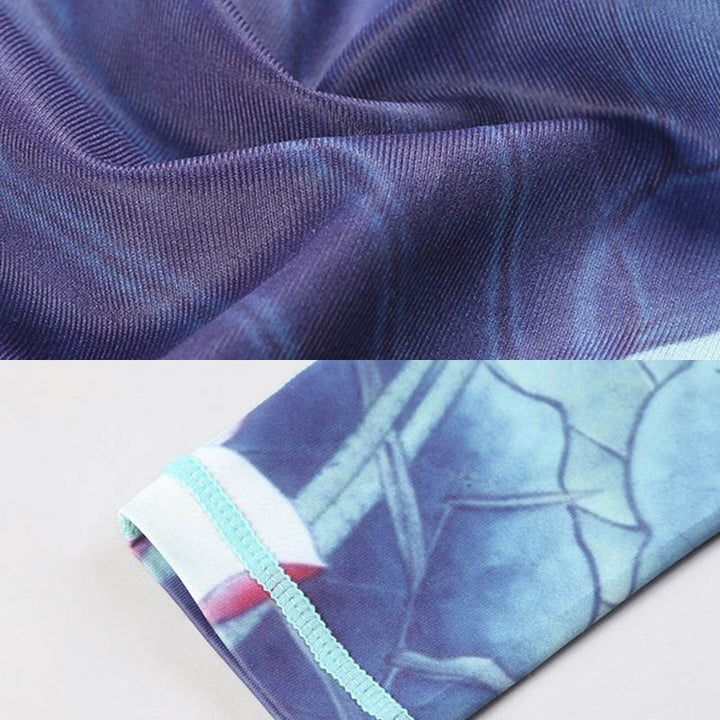 Buddha Stones Lotus Flower Print Design Pants Sports Fitness Yoga Leggings Women's Yoga Pants - image 17