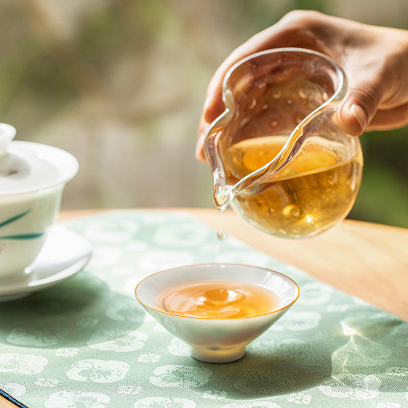 Buddha Stones Mandala Flower Koi Fish Lotus Bird Persimmons Teacup Kung Fu Tea Cup 50ml - image 16