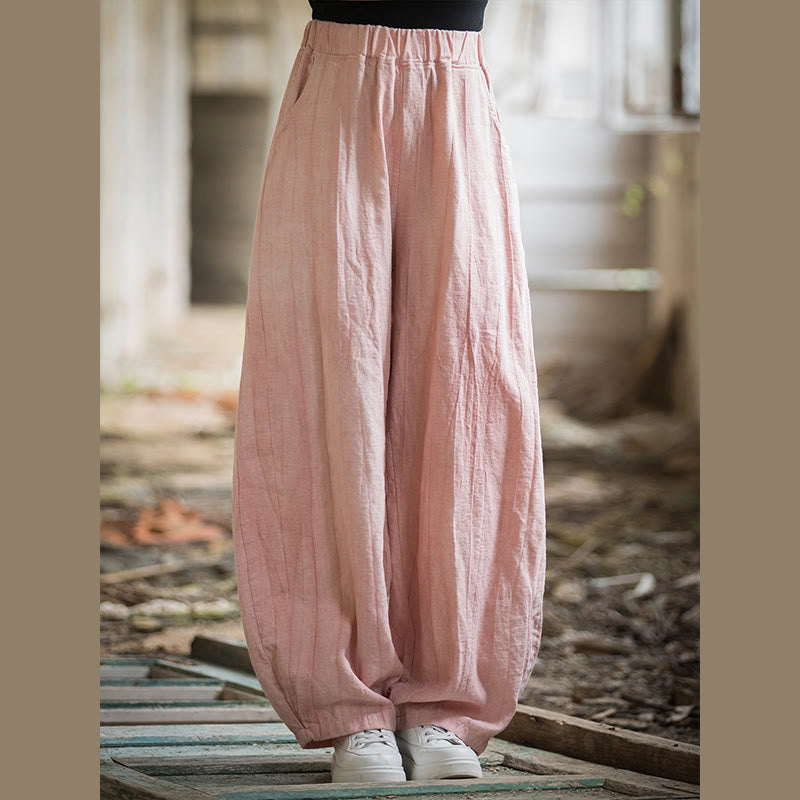 Buddha Stones Retro Tie Dye Harem Pants Casual Women's Yoga Pants With Pockets - image 40