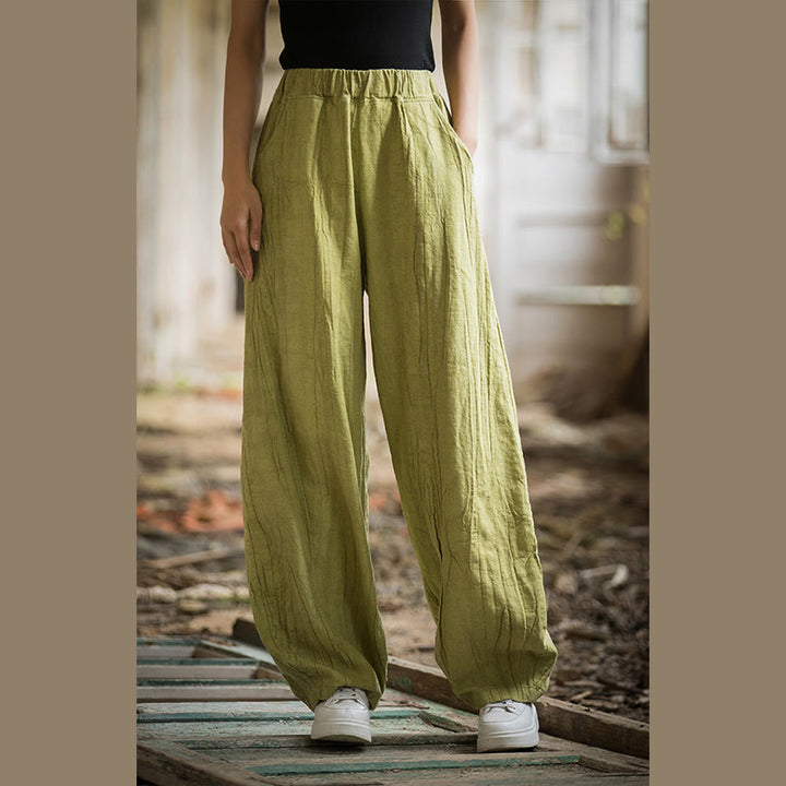 Buddha Stones Retro Tie Dye Harem Pants Casual Women's Yoga Pants With Pockets - image 54