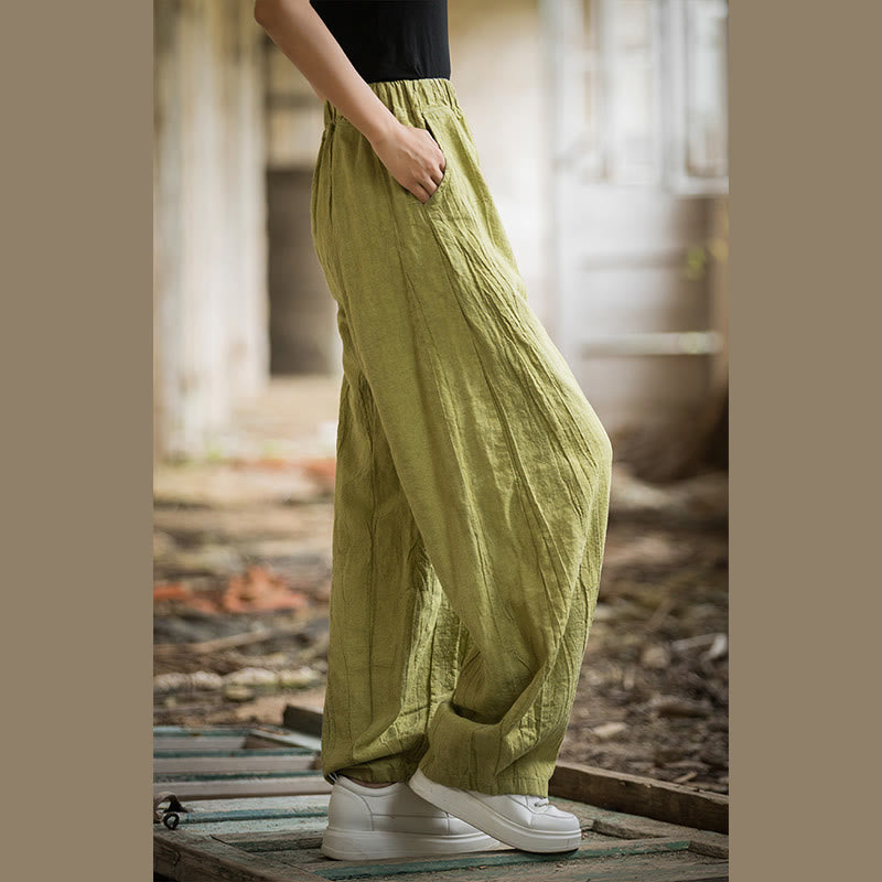 Buddha Stones Retro Tie Dye Harem Pants Casual Women's Yoga Pants With Pockets - image 55