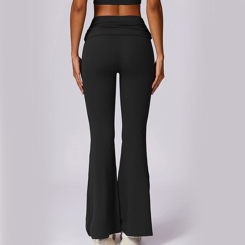 Buddha Stones Sleeveless Backless Strap Tank Top Bra Flared Pants Sports Fitness Yoga - image 37