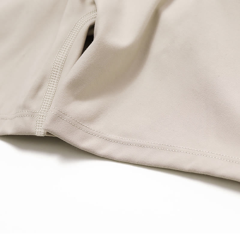 Buddha Stones Gym Sports Yoga Backless Bra Crop Tank Top Breathable Shorts - image 24