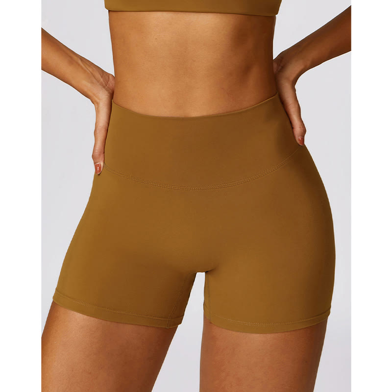 Buddha Stones Gym Sports Yoga Backless Bra Crop Tank Top Breathable Shorts - image 55