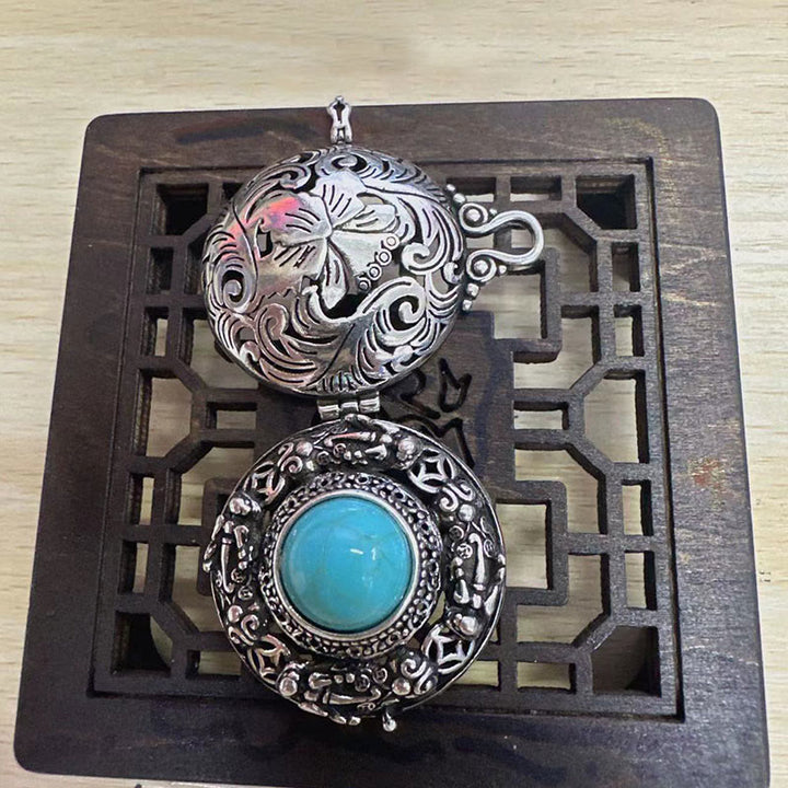 Buddha Stones Tibetan Pi Xiu Luck Copper Necklace - image 6