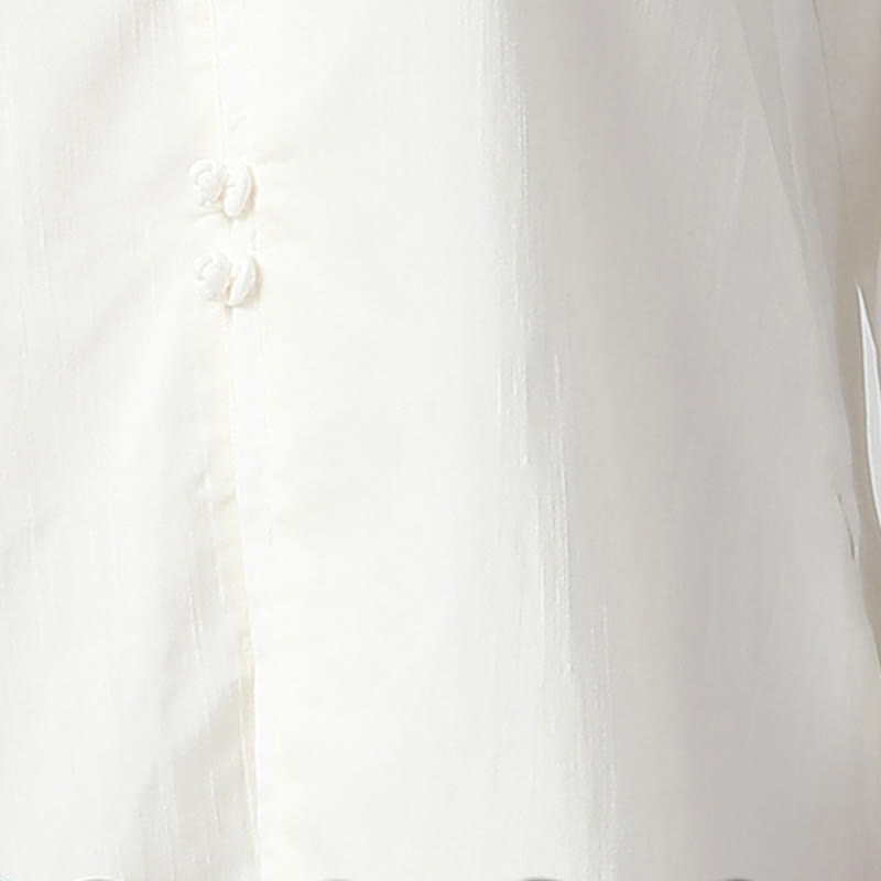 Buddha Stones White Crane Sea Cotton Linen Meditation Prayer Spiritual Zen Tai Chi Qigong Practice Clothing Set - image 11