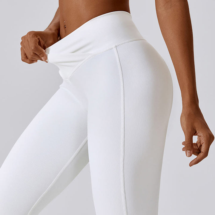 Buddha Stones Sleeveless Crop Tank Top Flared Pants Sports Fitness Yoga - image 13