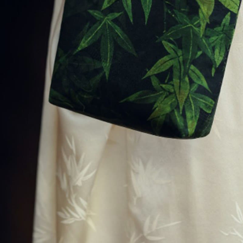 Buddha Stones Small Maple Leaf Persimmon Metal Chain Crossbody Bag Shoulder Bag Cellphone Bag - image 8