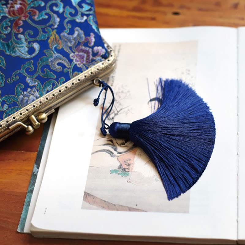 Buddha Stones Vintage Geometry Flowers Metal Chain Crossbody Bag Shoulder Bag Handbag - image 10