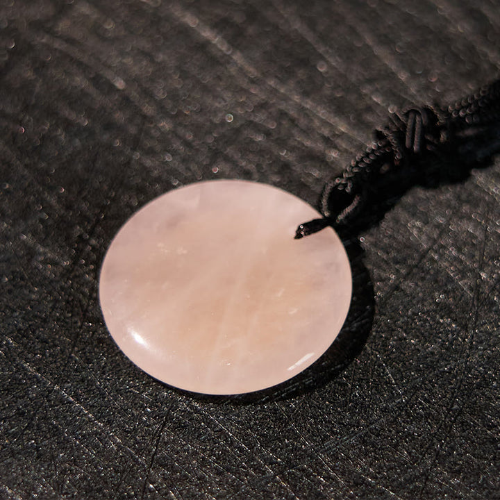 Buddha Stones Various Crystal Amethyst Tiger Eye Green Aventurine Yin Yang Spiritual Necklace Pendant - image 28