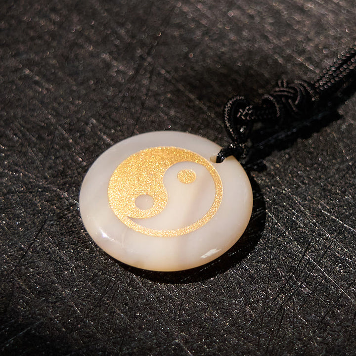 Buddha Stones Various Crystal Amethyst Tiger Eye Green Aventurine Yin Yang Spiritual Necklace Pendant - image 67