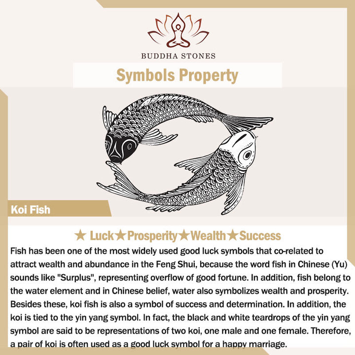 Buddha Stones 999 Sterling Silver Lucky Koi Fish Protection Rope Bracelet - image 7